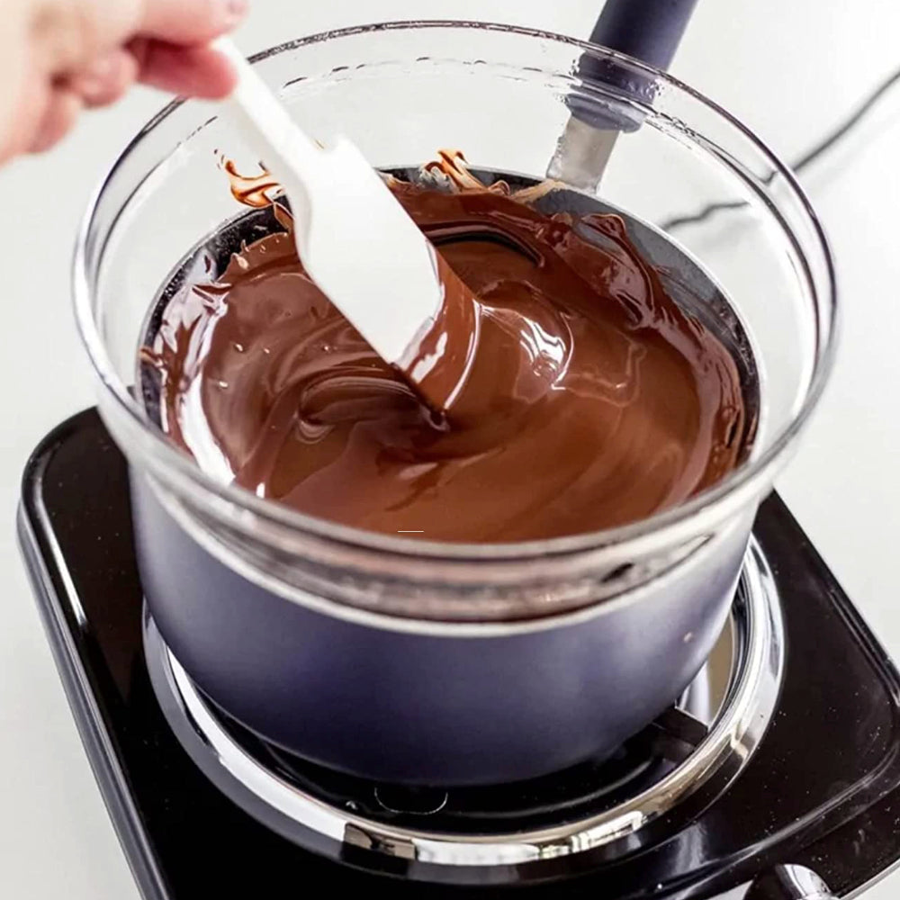 Pat's Food Service Milk Chocolate Melting Wafers 2 lb Bag for Chocolate Fountain, Fondue Sets, Molds and More
