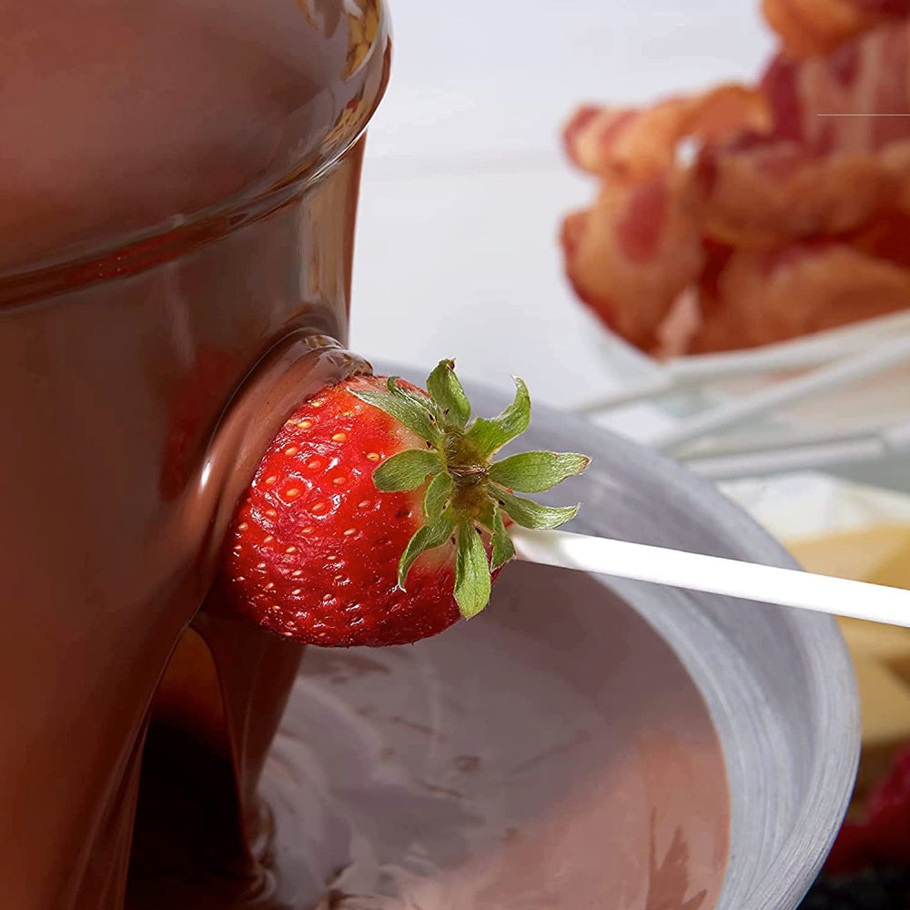 Pat's Food Service Milk Chocolate Melting Wafers 2 lb Bag for Chocolate Fountain, Fondue Sets, Molds and More